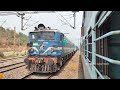 junagarh bhawanipatna to rayagada train journey triple line work update tig vzm train videos