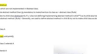 Abstract Method || Java Tutorial for Automation Testing | Selenium | Appium: 11 || Infovirus