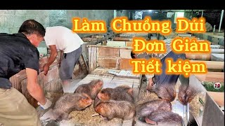 Kỹ Thuật Làm Chuồng Nuôi Dúi Sinh Sản Đơn Giản - Tiết Kiệm - Nhanh Gọn - Cho Người Mới Nuôi