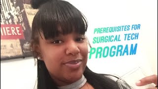 Surgical Tech Program Pre-Req