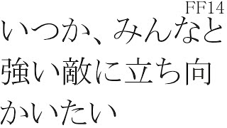 FF14　初心者です　いろいろ教えてください！