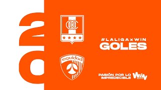 Once Caldas vs. La Equidad (goles) | Liga BetPlay Dimayor 2024-1 | Cuadrangulares - Fecha 1