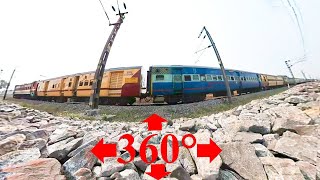 360° VR View of Howrah - Chennai Mail | Indian Railways