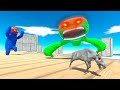 RUN VERY FAST and (don't) FREE the PRISIONERS - Animal Revolt Battle Simulator