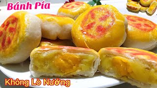 BÁNH PÍA- Món bánh ngon đón tết trung thu với cách làm không cần lò nướng đơn giản ăn rất ngon