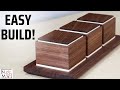 I Should Have Made This a Long Time Ago! | Modern Wood Box Set Woodworking Project