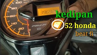 Honda Beat FI eSP lampu indikator mil berkedip muncul kedipan 52 Honda Beat FI mogok