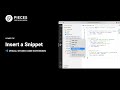 Power Tip: Inserting a Snippet | Visual Studio Code Extension