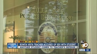 Bonita Vista teacher accused of sex with student