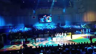 徳島ガンバロウズvs横浜エクセレンス試合前演出