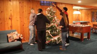 Christmas Tree Time Lapse 2012