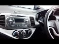 Kia Picanto 2011 onwards radio removal guide + refit + part numbers