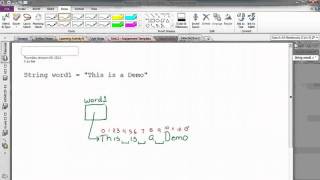 String substring method