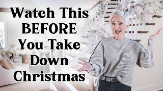 Don’t Pack Away Christmas Decor Until You Watch This