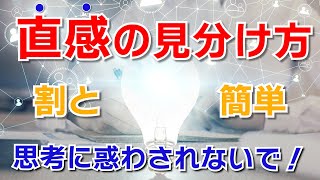 直感と思考が同じ方向を向いた時、人生が加速します！！