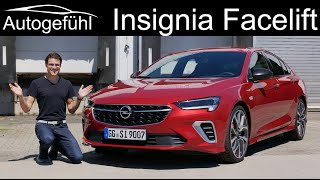 Opel Insignia Facelift FULL REVIEW 2021 Vauxhall Insignia GSi 4x4 Grand Sport vs Sports Tourer
