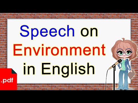 Speech on Environment in English | Click How Speech on Environment in English | Click How