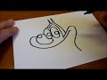 very easy how to turn words oggy into a cartoon how to draw doodle art on paper