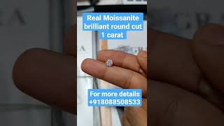 real moissanite brilliant round cut D colour VVS1 Quality GRA Certified available