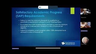 Financial Aid and Satisfactory Academic Progress (SAP) Webinar