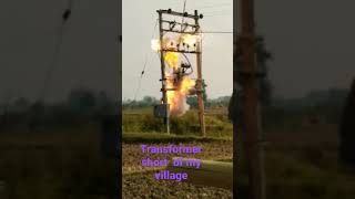 😱😱😱😨 Transformer blast of my village 😱😱😱😨