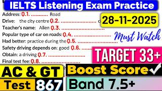 Ielts Listening Practice Test 2025 With Answers Recent Exam 28 11 2025 ...
