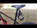 interesting video of etook lock anti theft bicycle cable lock with attached bracket