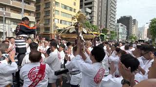 2023年千束稲荷神社例大祭(6年ぶりの本社神輿)