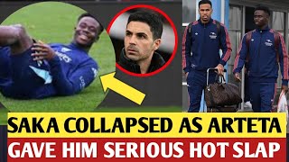 🔴Bukayo Saka Collapses During Training: A Shocking Incident Involving Mikel Arteta