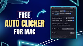 How to Get Auto Clicker on Mac for FREE | FREE Auto Clicker for iOS (2025)