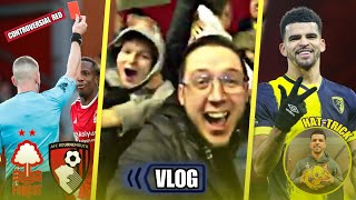 SOLANKE 'THE ARCHER' BAGS 3 GOALS IN NOTTINGHAM! | FOREST 2-3 AFC BOURNEMOUTH....AGAIN | MATCH-VLOG
