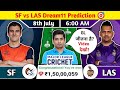 SF vs LAS Dream11 Prediction, SF vs LAS Dream11 Team, SF vs LAS USA T20 League Dream11 Prediction