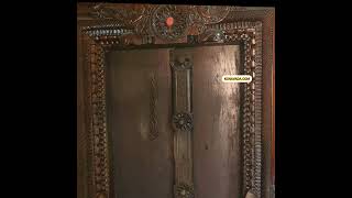 Attractive Main Door of Home; ಇಂದು, ಅಂದು! Simple now, In Olden days ತುಂಬಾ ಕಲಾತ್ಮಕವಾಗಿರುತ್ತಿತ್ತು!