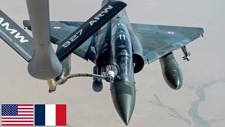 نیروی هوایی فرانسه جت های جنگنده قدرتمند Mirage 2000 در خاورمیانه.