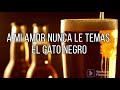 A mi amor nunca le temas - El Gato Negro ( Karaoke )