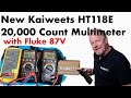 New Kaiweets 20k count HT118E Multimeter - deep dive with a Fluke 87V and the Hobotest HT118A