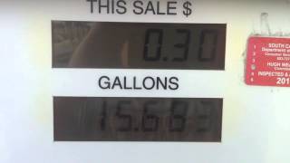 20 gallons of GAS for 38 Cent