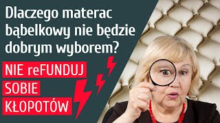 Materac Bąbelkowy (Dlaczego Nie Warto)