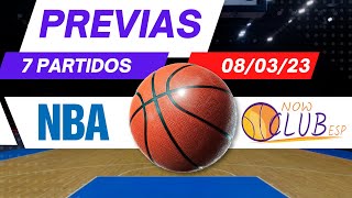 PREVIAS partidos NBA - 08.03.2023 - #133 ¡NADIE PARA A DEVIN BOOKER!