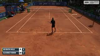 Thiago Seyboth Wild (BRA) vs Nicolas Alvarez Varona (ESP) Brasilia challenger 2 Round