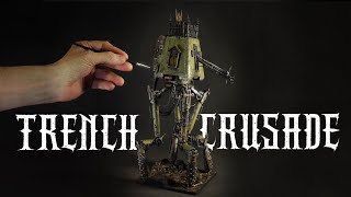 TRENCH CRUSADE Flamer Mech - 100% BUILT From JUNK!