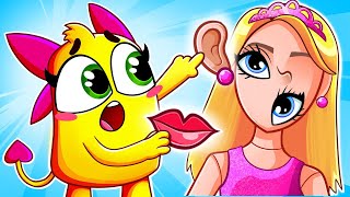 I Have A Bubbly Tummy Song 🍦🥦 Best Nursery Rhymes and Kids Songs by Fluffy Friends