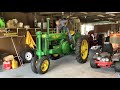 1936 john deere a restored electric start nice