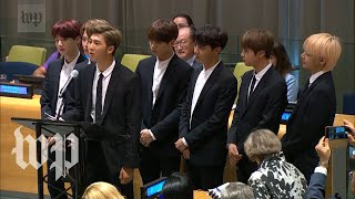 BTS' Speech at the United Nations ( Speech from 2018)
