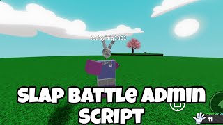 Roblox FE Slap Battles Admin Script Hack | Server Destroyer | Mobile \u0026 PC