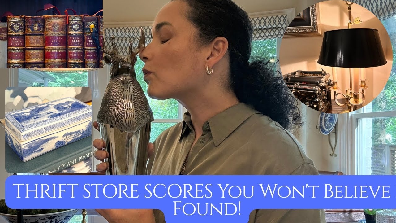 Incredible Thrift Store Scores You Won T Believe Youtube