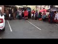 helier morris men dance at the piette hotel guernsey liberation day 2016