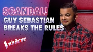 The Blind Auditions: Guy Breaks The Rules And Shuts The Show Down | The Voice Australia 2020