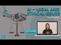 AI – Legal and Ethical Issues (Overview) - FinTech Online Center Course by Ana Nives Radovic