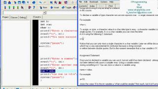 C Programming Lesson 5 - scanf, printf